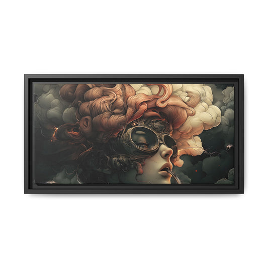 Copy of Valkyrie Canvas Print (V-4-F) Ethereal Portrait - Ascension - Valkyrie Collection