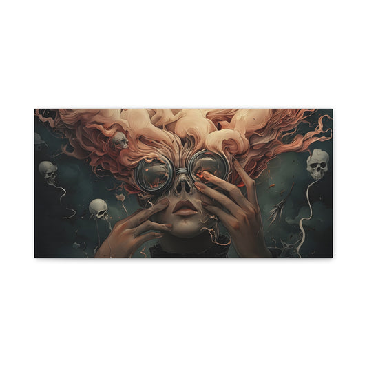 Valkyrie Unframed Canvas (V-3-UF) Ethereal Portrait Gallery Wrap | The Battleslain | Canvas Print