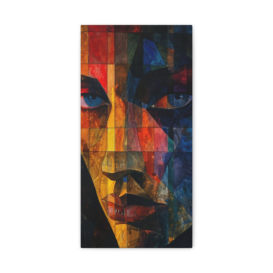 Breaking Point Unframed Canvas (BP-6-UF) Abstract Portrait Gallery Wrap | Crossroads | Canvas Print