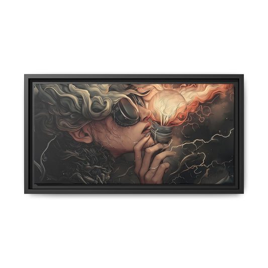 Valkyrie Canvas Print (V-1-F) Ethereal Portrait - Divine Inspiration - Valkyrie Collection