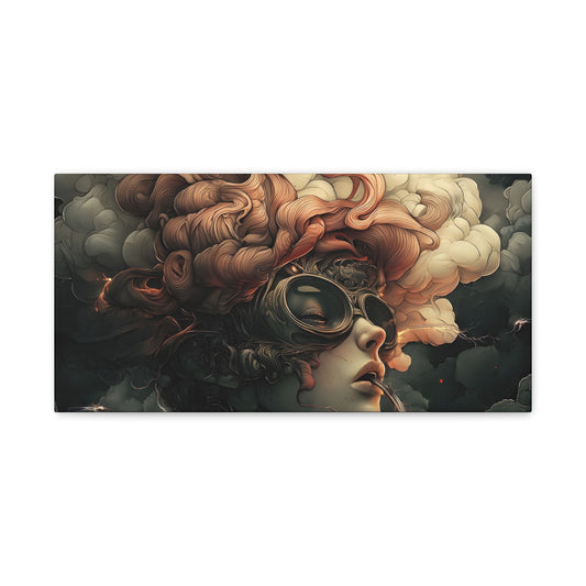 Valkyrie Unframed Canvas (V-4-UF) Ethereal Portrait Gallery Wrap | Ascension | Canvas Print