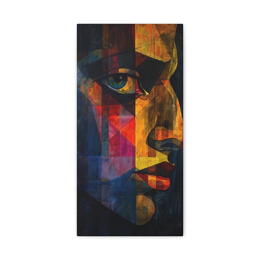 Breaking Point Unframed Canvas (BP-7-UF) Abstract Portrait Gallery Wrap | Synthesis | Canvas Print